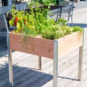 Carré potager sur pied