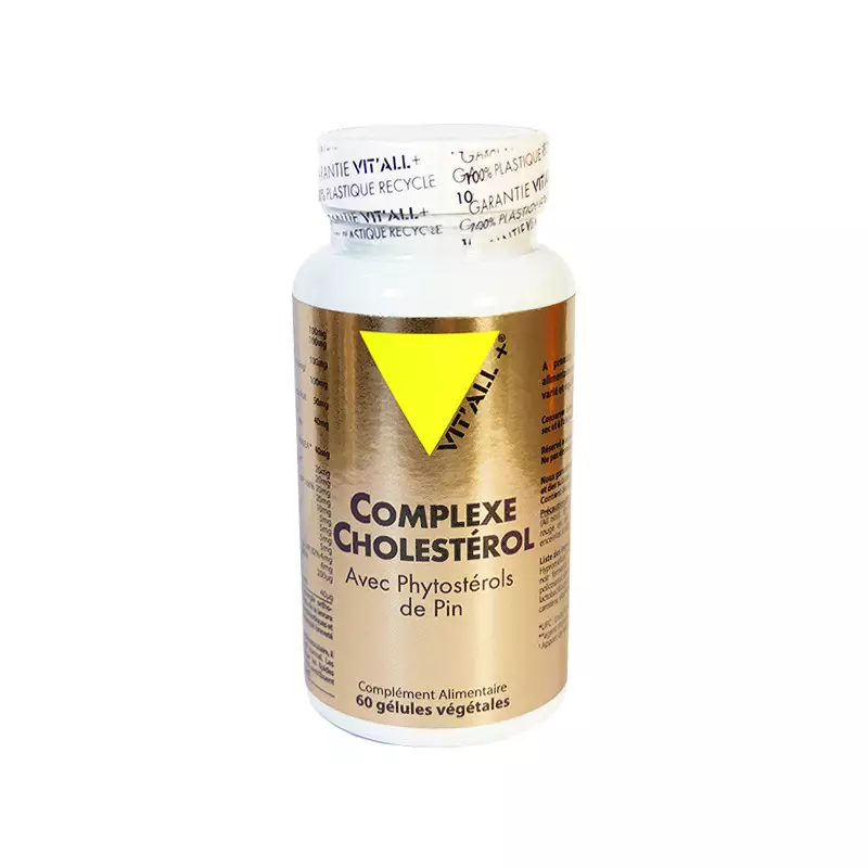 Complexe Cholestérol AVEC PHYTOSTÉROLS DE PIN 60 Gélules