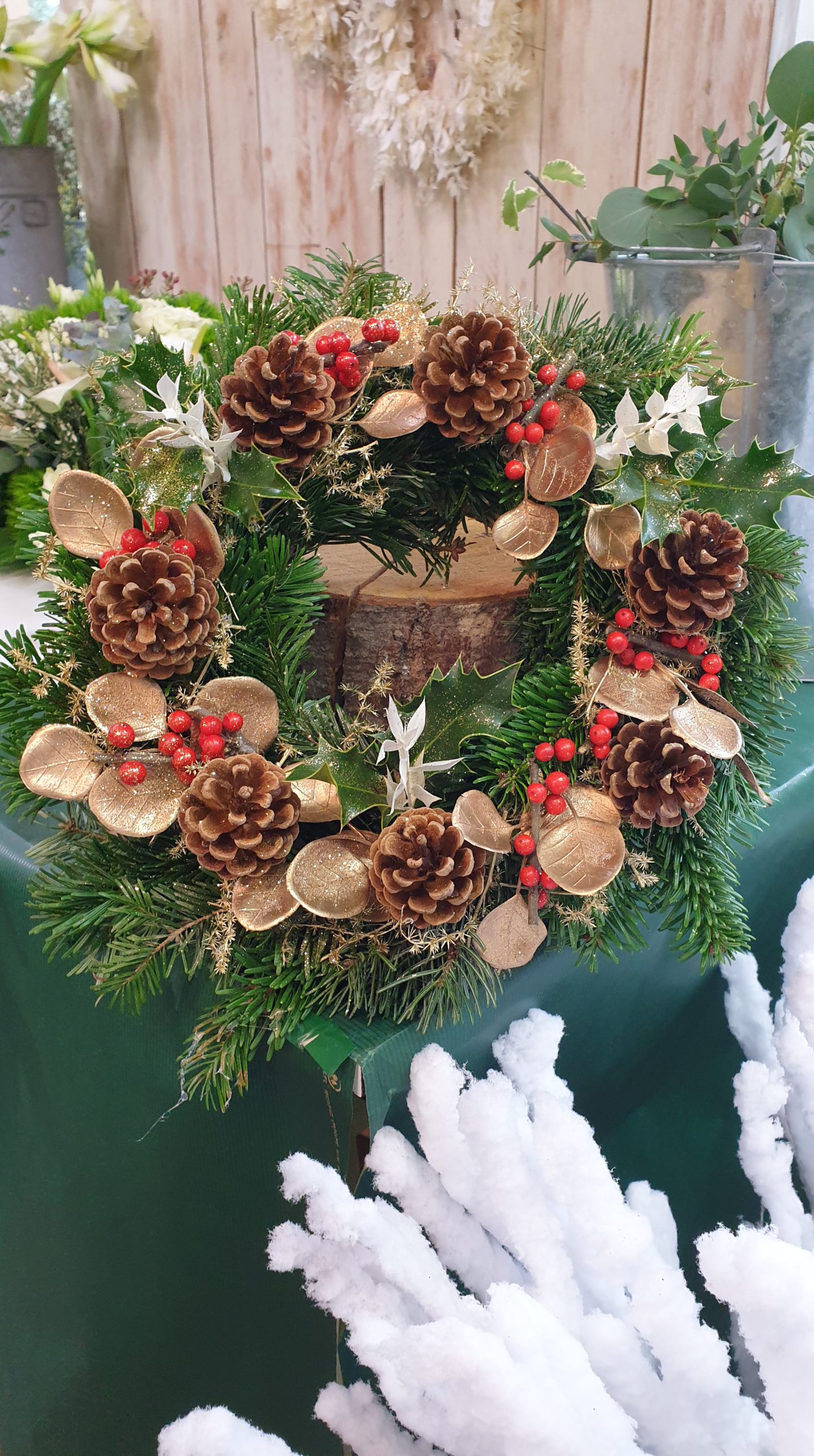 Couronne De Noel Naturelle – Image 3