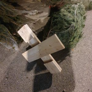 Croisillon en Bois Pour Sapin