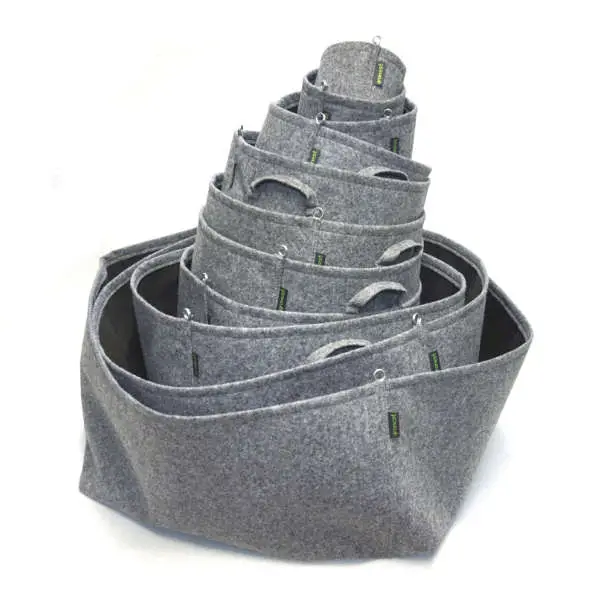 Pot géotextile Gronest gris – Image 4