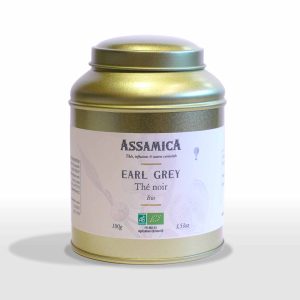 Thé noir Earl Grey feuilles Bio