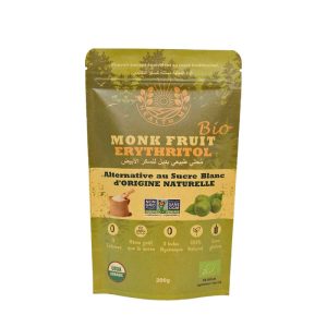 Sucre Blanc Monk Fruit – Erythritol BIO, HEALTH ME