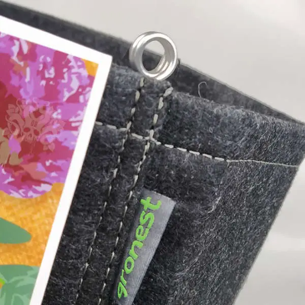 Pot géotextile Gronest gris – Image 2