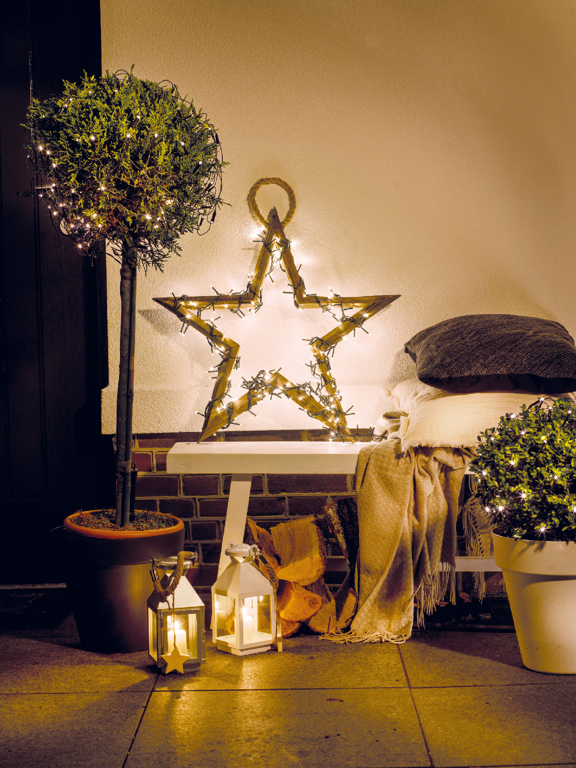 Guirlande Led Blanc Classique (câble vert) – Image 3