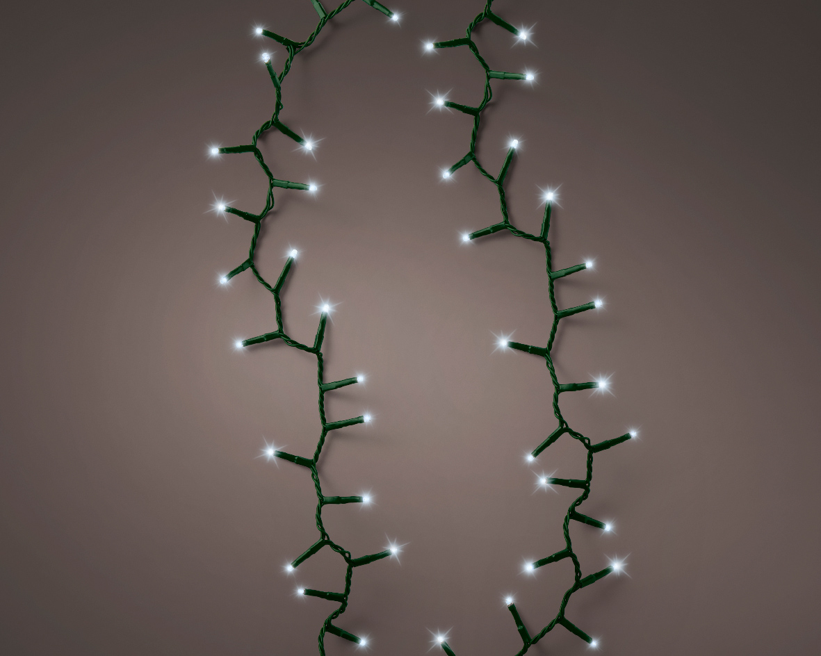Guirlande Led Blanc Classique (câble vert) – Image 4