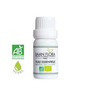 Huile essentielle menthe des champs bio
