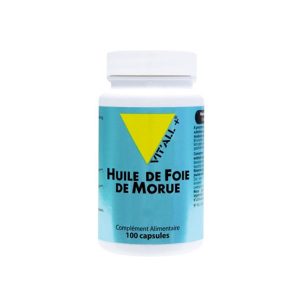 Huile de foie de morue EPA-DHA -100 capsules