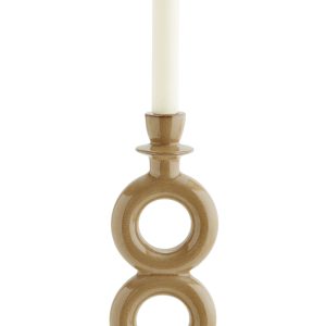 Bougeoir en grès Madam Stoltz