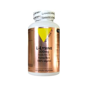 L-lysine 500 mg – 120 gélules végétales