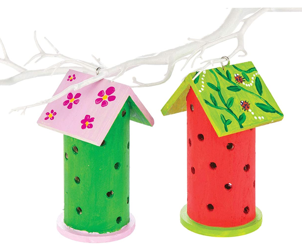 Kit de 2 maisonnettes pour coccinelles en bois à personnaliser – Image 3