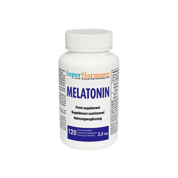 Mélatonine sublinguale, action rapide 2,5 mg – 120 cps sublinguaux