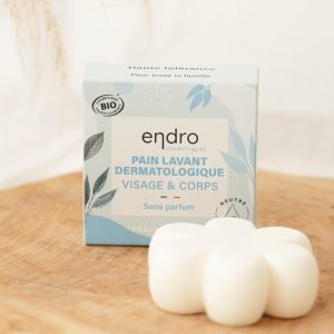 Pain lavant dermatologique Bio – Sans parfum