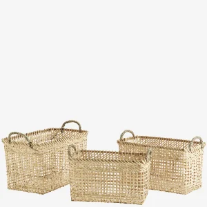 Panier Rectangle Bambou Madam Stoltz