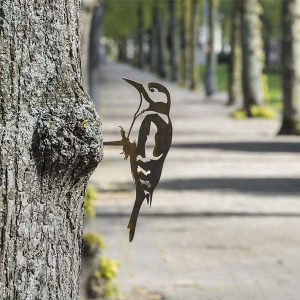 Pic Épeiche – Oiseau en métal