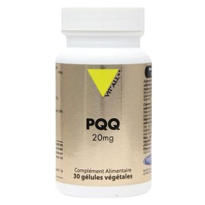PQQ 20mg – 30 gélules végétales