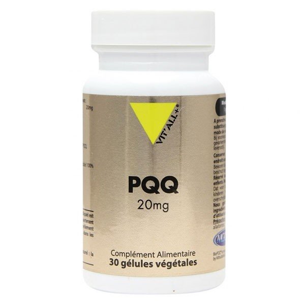 PQQ 20mg – 30 gélules végétales