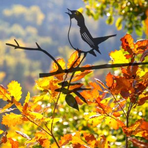 Rossignol – Oiseau en métal