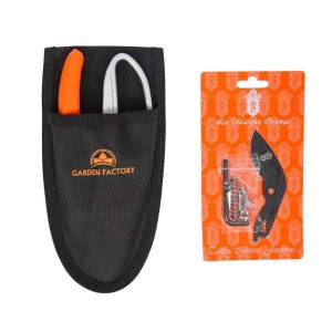 Sécateur à crémaillère enclume avec lame de rechange