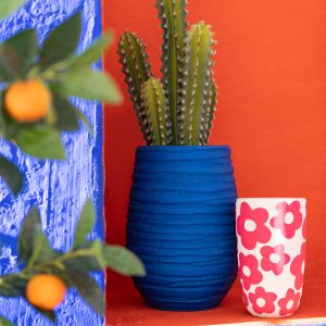 Vase Fiesta Bleu