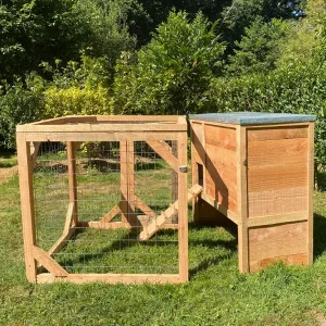 Volière pour poulailler