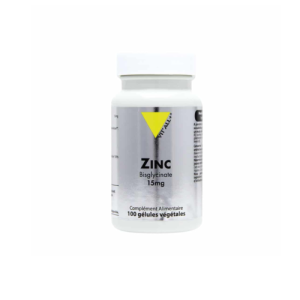 Zinc Bisglycinate 15 mg  100 gélules végétales
