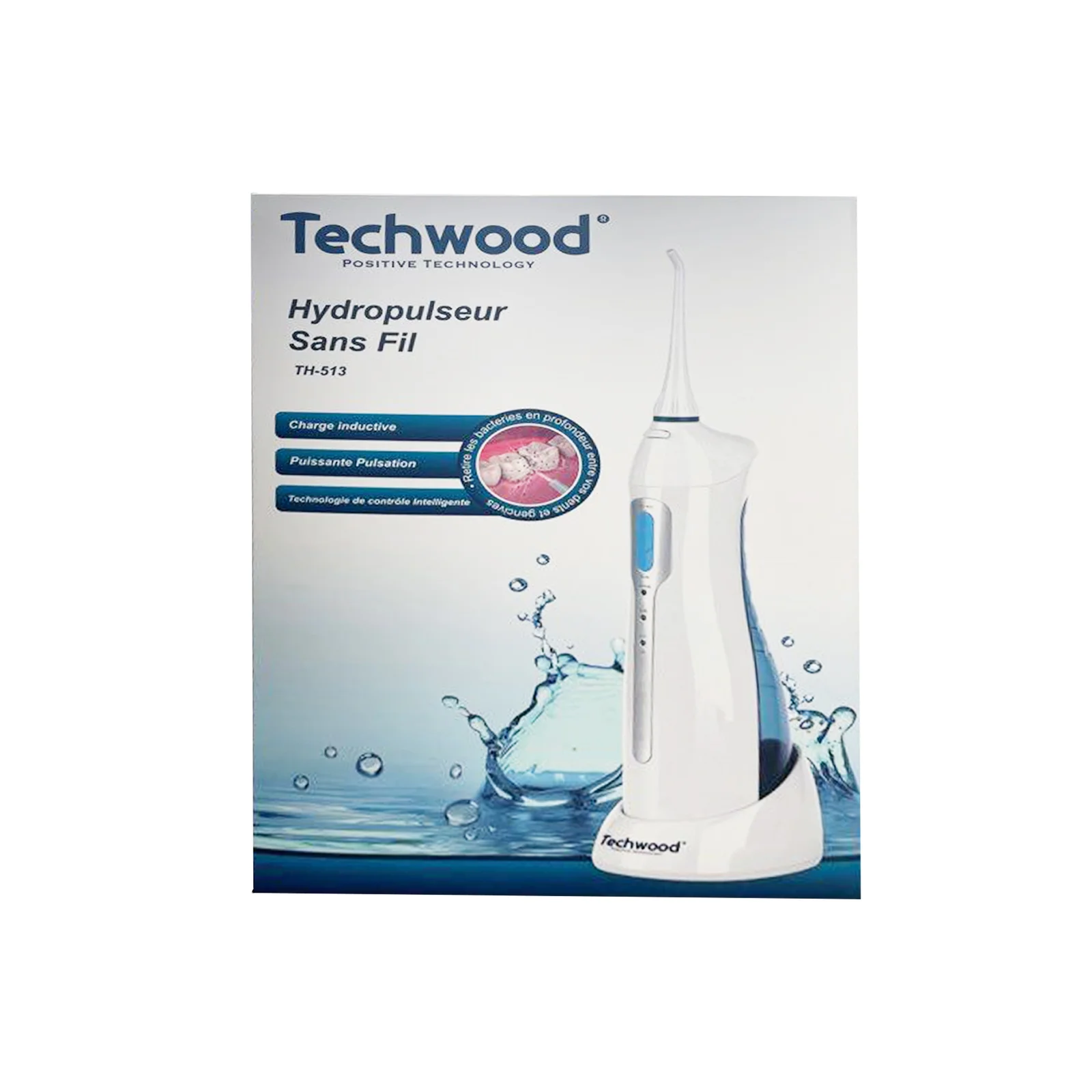 TECHWOOD Hydropulseur Sans Fil TH 513 – Image 2