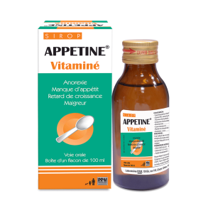 APPETINE VITAMINE 100 ML DE SIROP