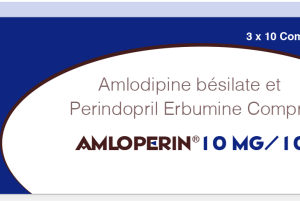 AMLOPERIN 10 MG/10 MG 30 COMPRIMÉS