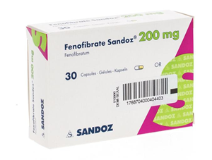 FENOFIBRATE SANDOZ 200 mg