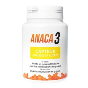 ANACA 3 CAPTEUR DE GRAISSES ET DE SUCRES 60 GUMMIES