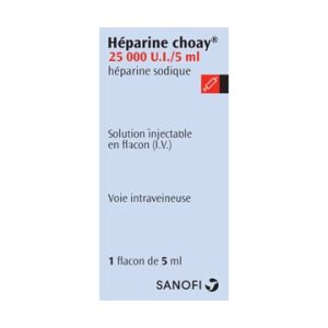HEPARINE CHOAY 25000/5ml