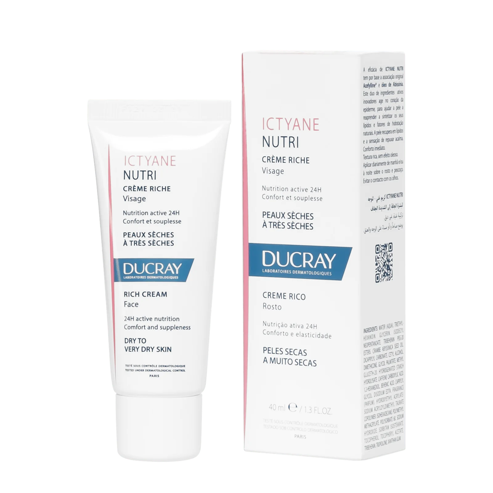 Ducray ictyane nutri crème riche