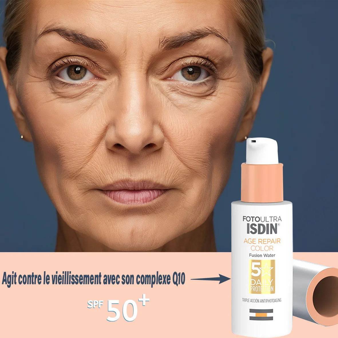 ISDIN FotoUltra Age Repair Color Fusion water SPF 50 – Image 3