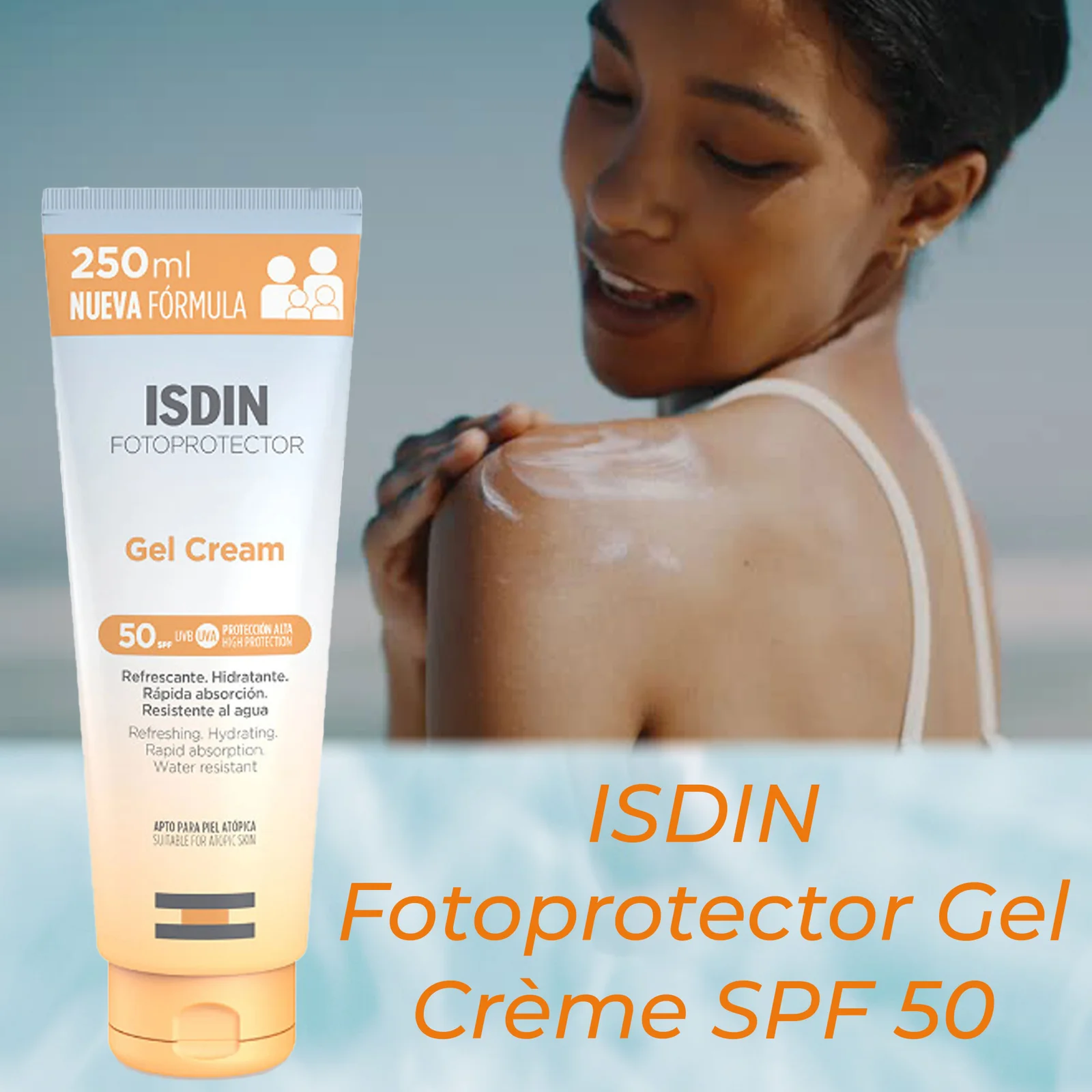 ISDIN Fotoprotector Gel Crème SPF 50 – Image 3
