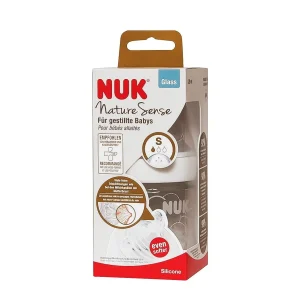 Nuk biberon nature sense taille s