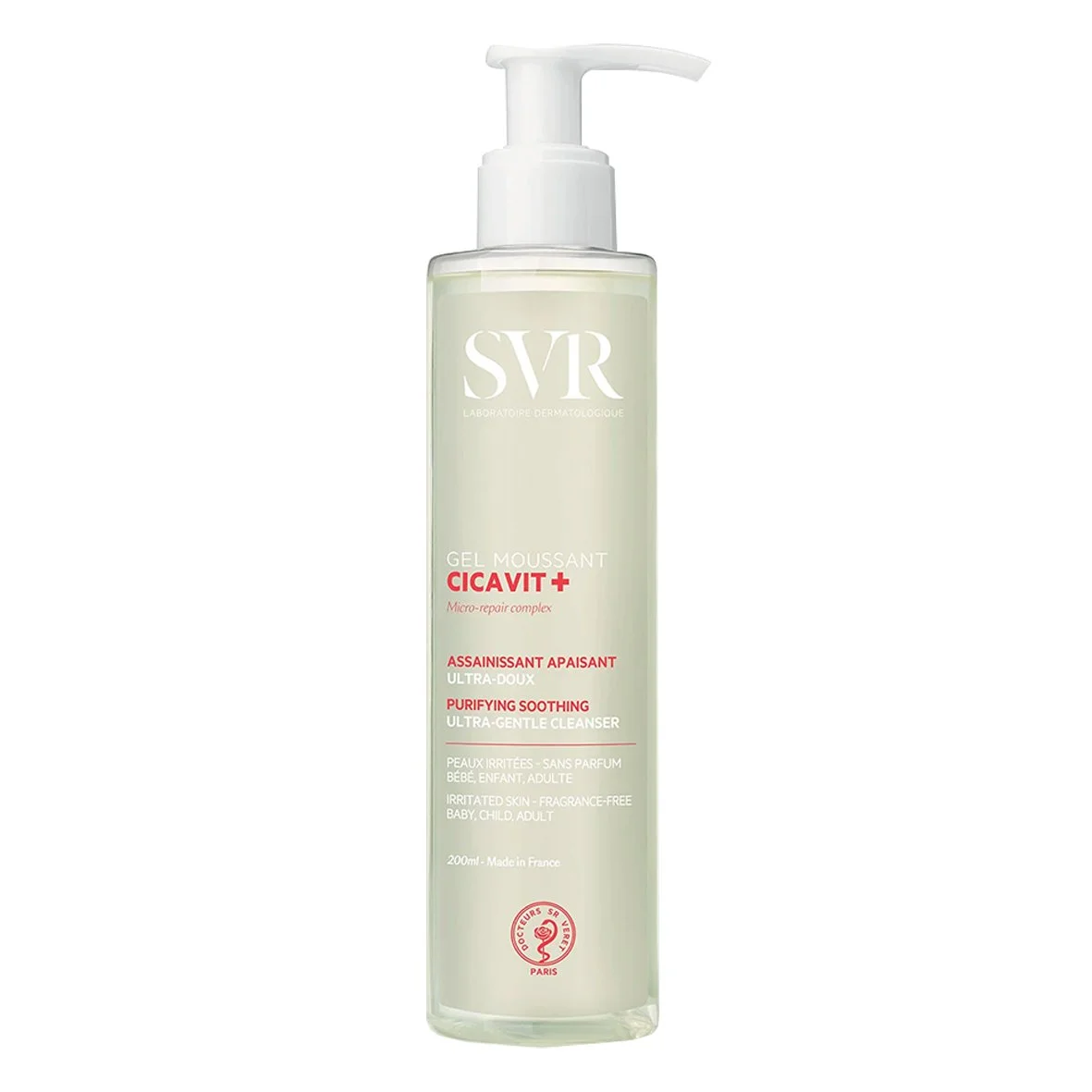 SVR Cicavit+ Gel Moussant Apaisant 200 ML