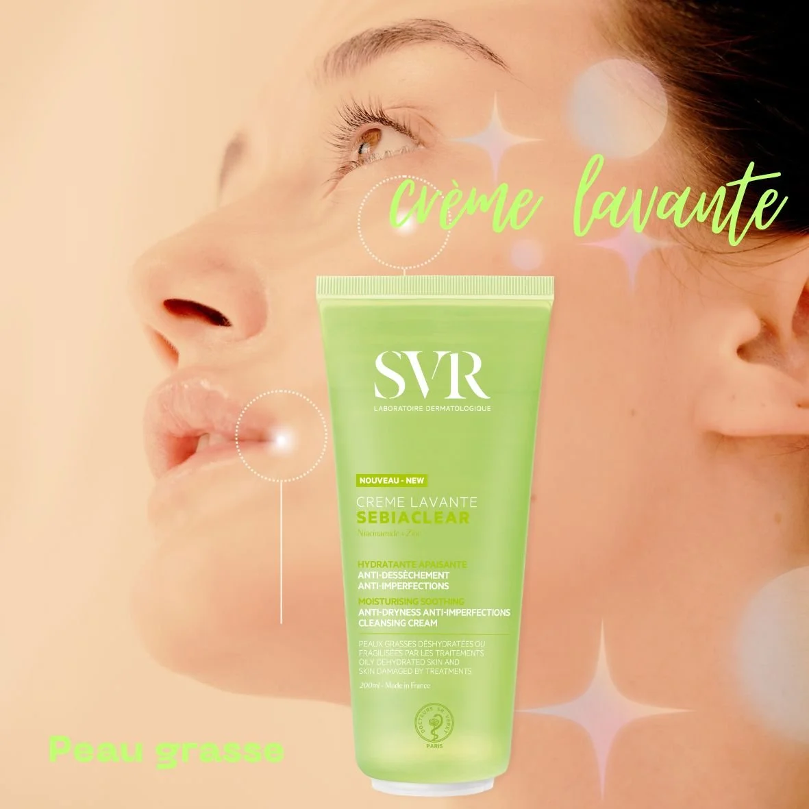 SVR Sebiaclear Crème Lavante – Image 3