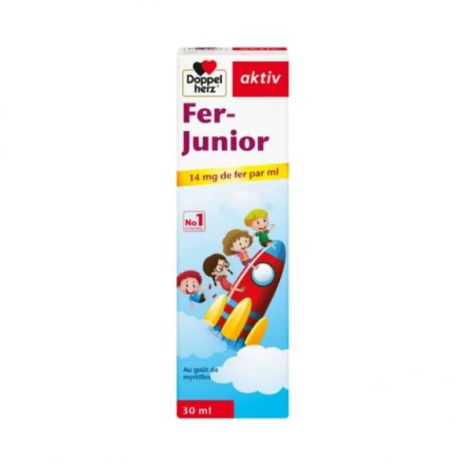 Doppel Herz Aktiv Fer Junior 30 ML