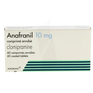 ANAFRANIL 10 MG 60 COMPRIMÉS