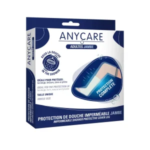 ANYCARE Protection De Douche Imperméable Jambe