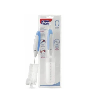 CHICCO Set de goupillon 3-en-1 Brosse Biberon 0 M+