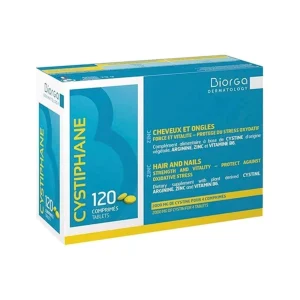 BIORGA CYSTIPHANE Cheveux Et Ongles 120 Comprimés