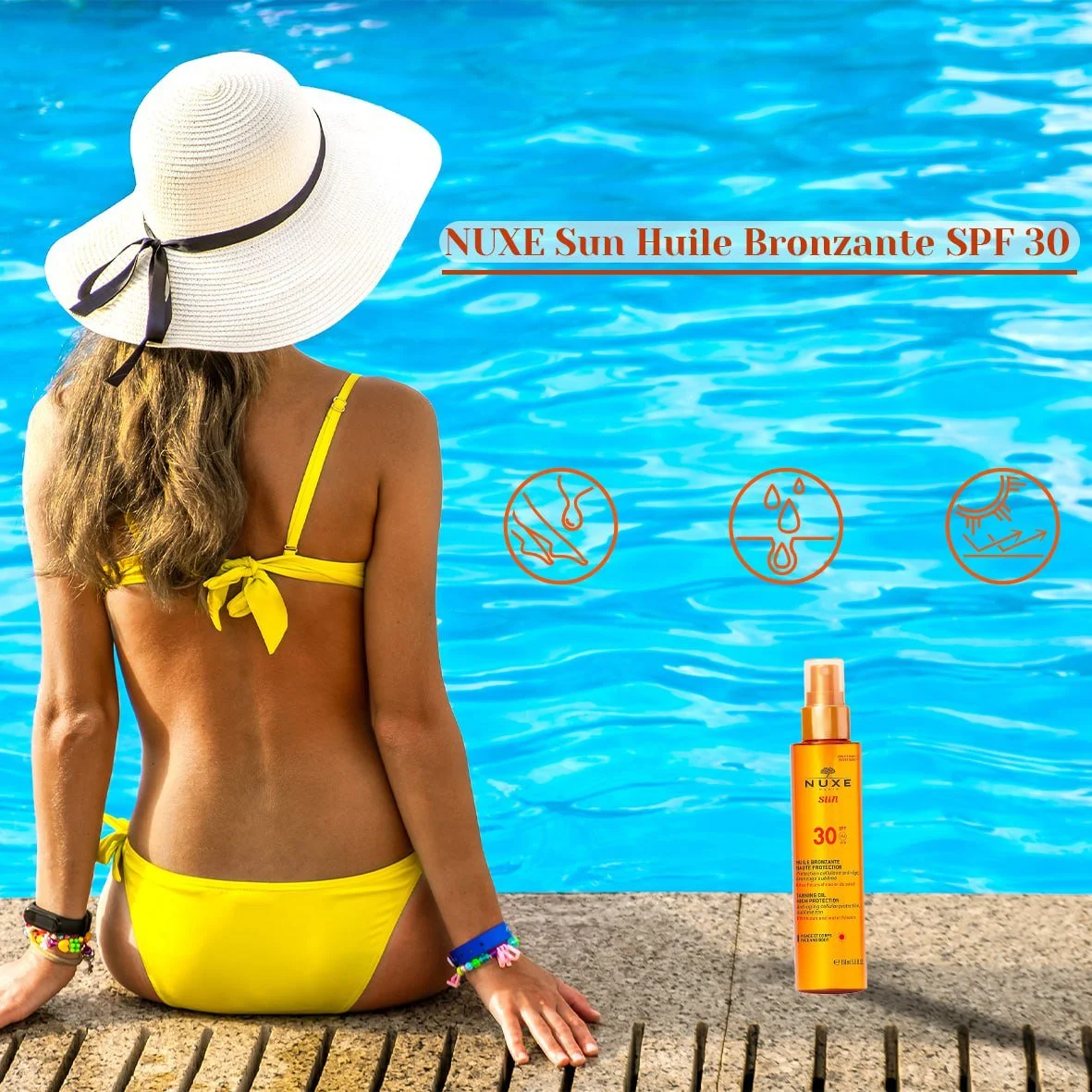 NUXE Sun Huile Bronzante SPF 30 – Image 3