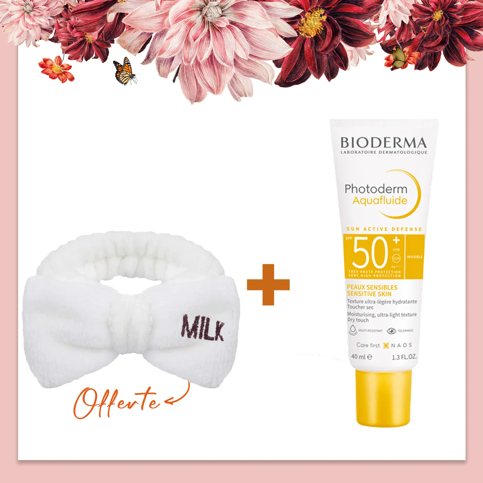 BIODERMA Photoderm Aquafluide Crème solaire invisible SPF 50+