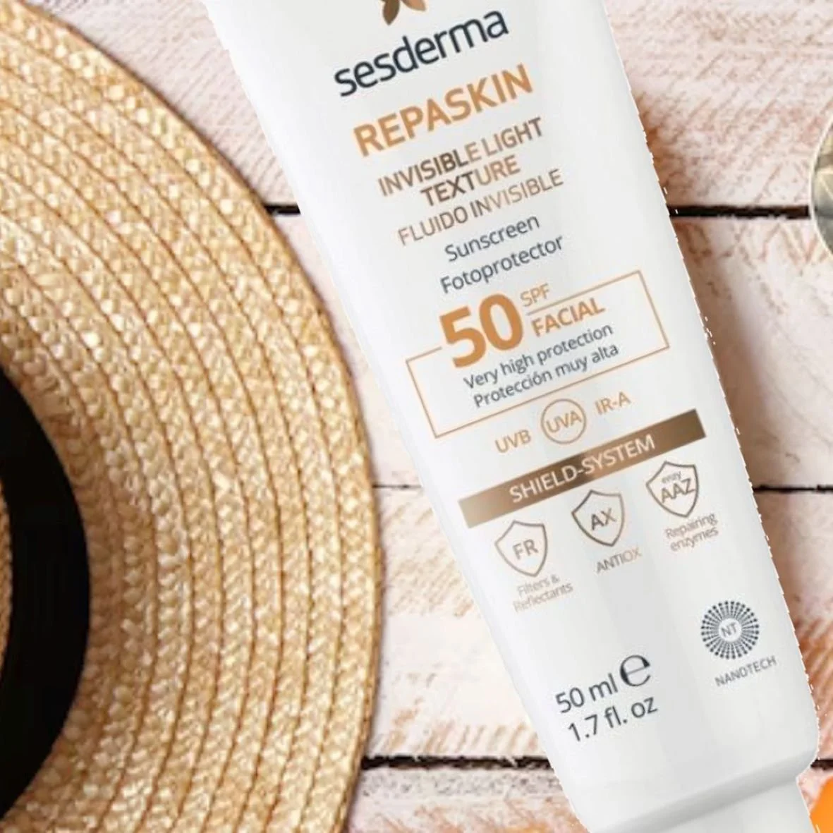 SESDERMA Repaskin Ecran solaire Photoprotecteur SPF 50 – Image 5