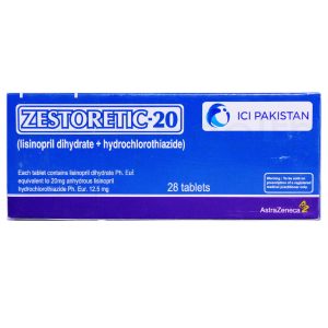 ZESTORETIC 20 mg/12,5 mg