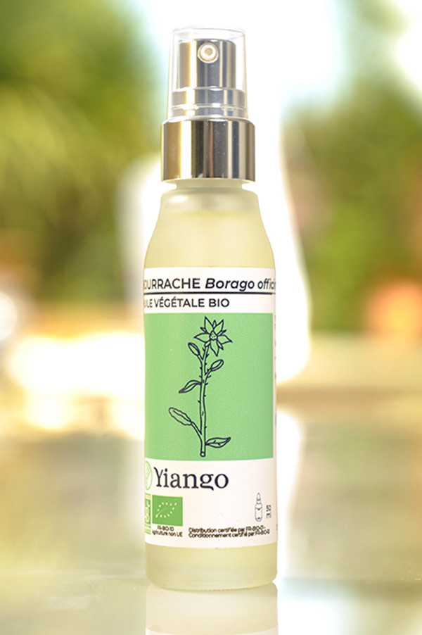 Huile végétale Bourrache bio – 50ml