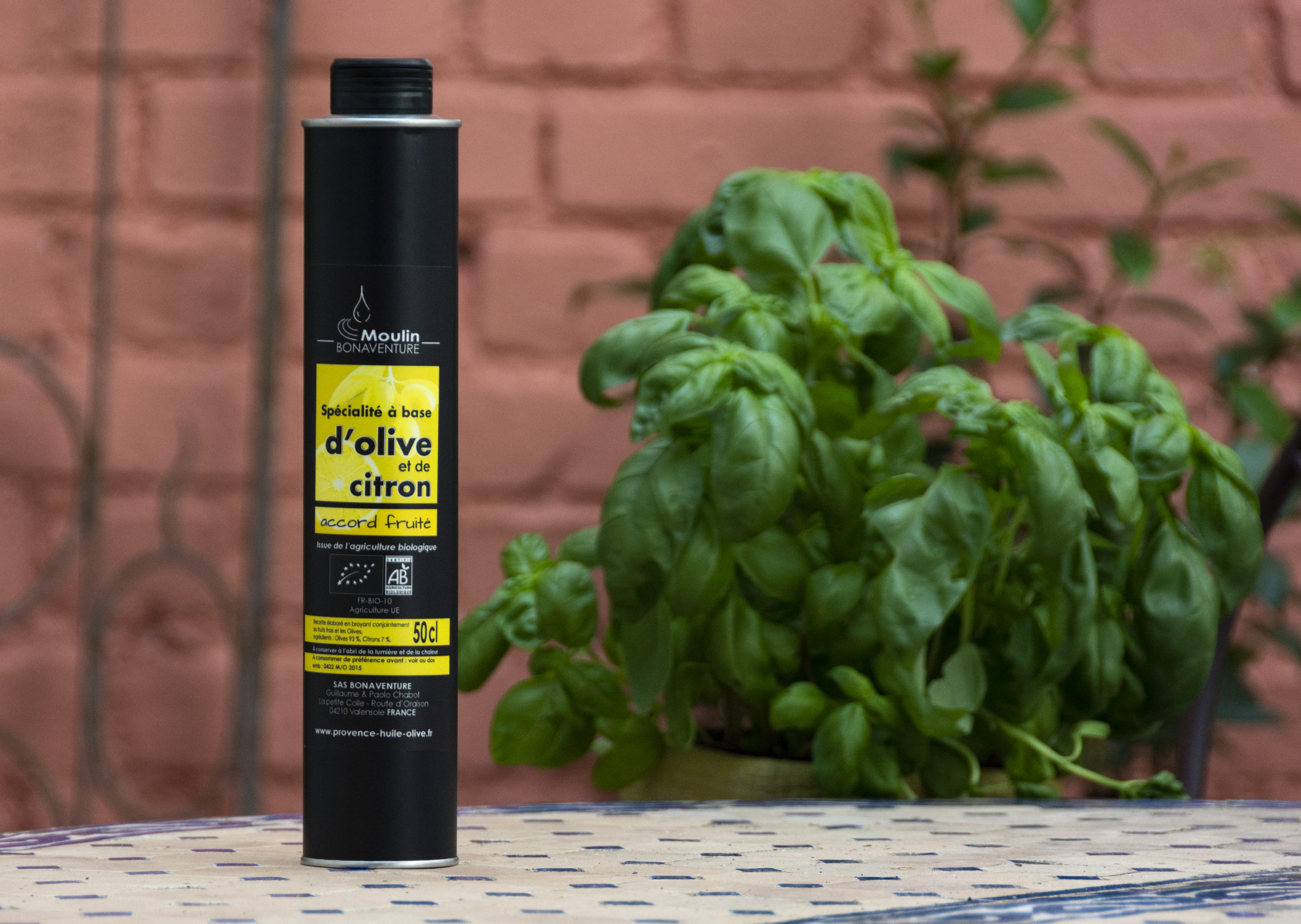 Huile d’olive et citron – bio