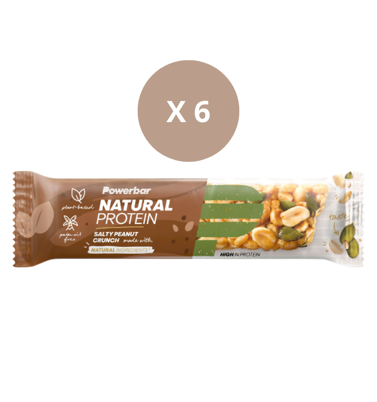 6 Barres Natural Protein POWERBAR – 40g – Image 2